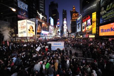 Occupy Wall Street begint kou te voelen