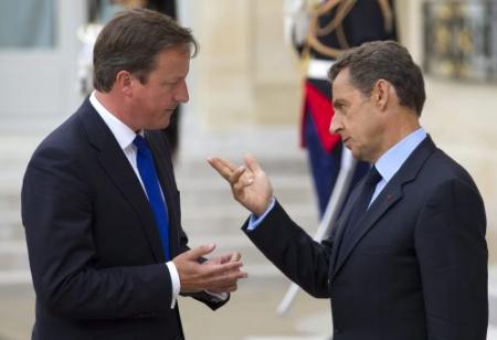 'Sarkozy en Cameron botsen op EU-top'