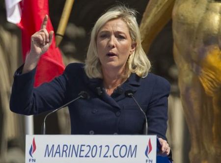 Le Pen veroorzaakt opschudding bij VN