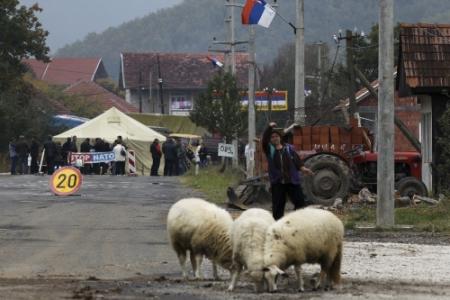 Serviërs slaags met NAVO in Kosovo