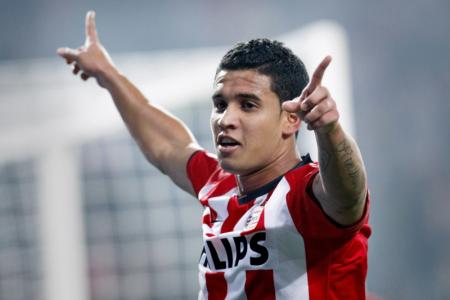Jonathan Reis terug in de basis bij PSV en scoort. (Foto: Pro Shots)