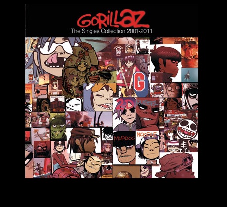Gorillaz Singles Cover
