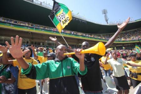 Tienduizenden vieren eeuwfeest ANC