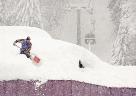 Minder sneeuwproblemen in Alpen