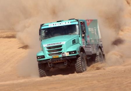 Trucker De Rooy wint Dakar Rally