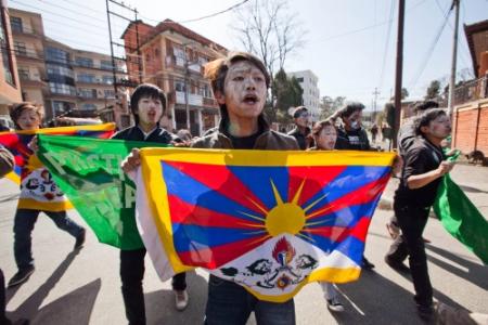 Opnieuw Tibetaanse zelfverbranding
