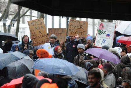 Herbezetting Occupy-kamp New York voorkomen