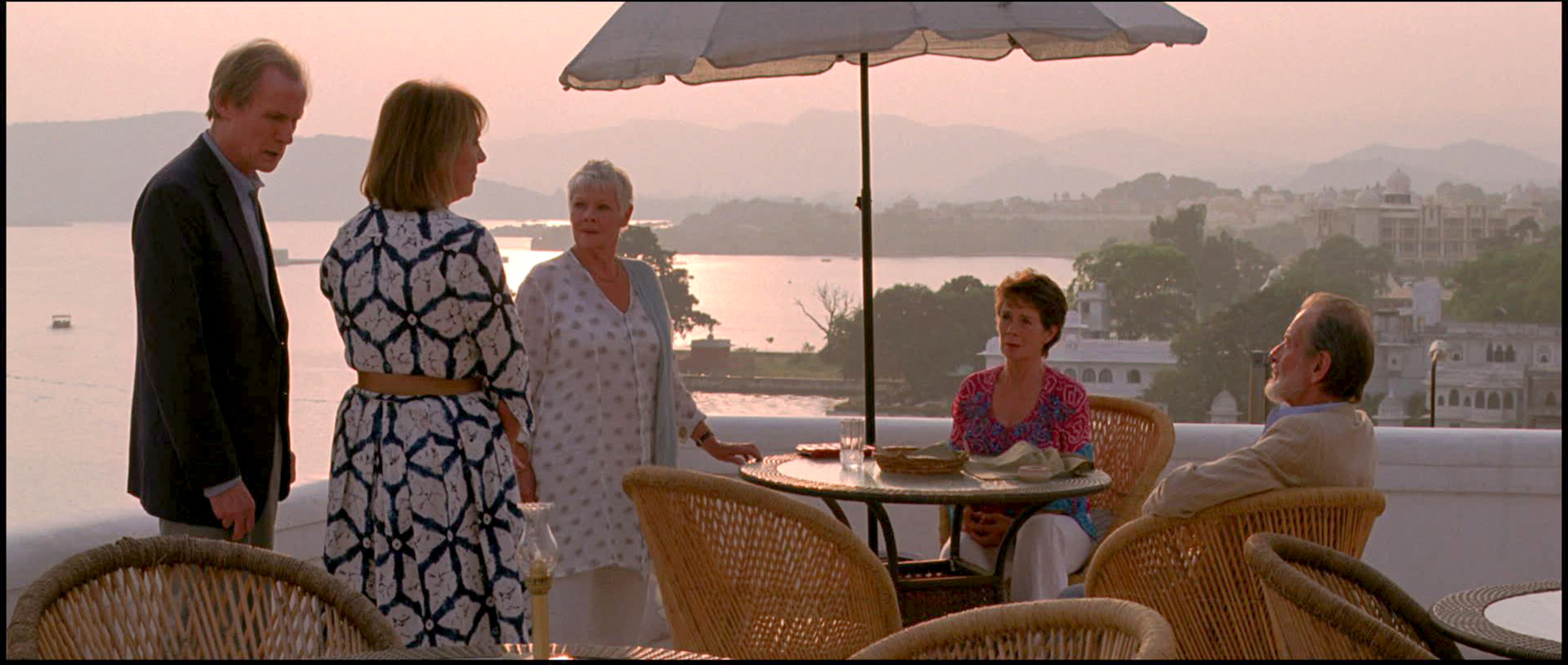 The Best Exotic Marigold Hotel scenefoto