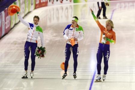 Ook WK-goud voor Nederlandse schaatsers