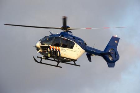Politie tweet over inzet politiehelikopter