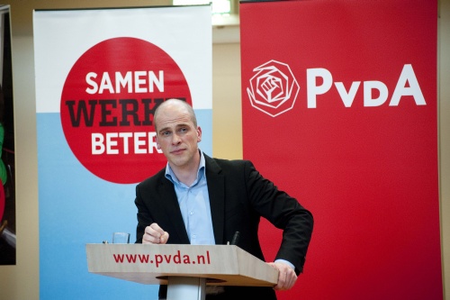 PvdA-leider Samsom: verkiezingen in september