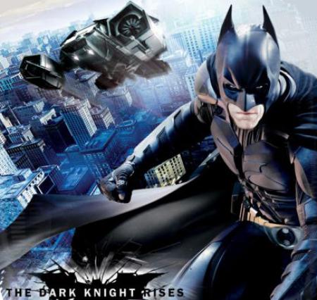 The Dark Knight Rises: Batman en "the Bat" (gestileerd)