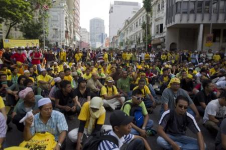 Duizenden betogers in hoofdstad Maleisië