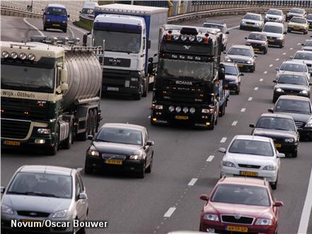 Drukkere vrijdag door vakantieverkeer (Foto: Novum)