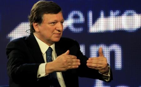 Barroso:'Grieken desnoods uit euro'