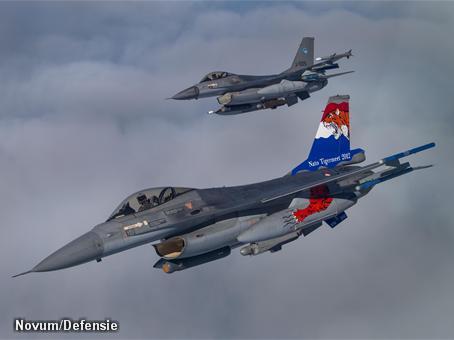 F-16's doen mee aan grote internationale oefening (Novum)