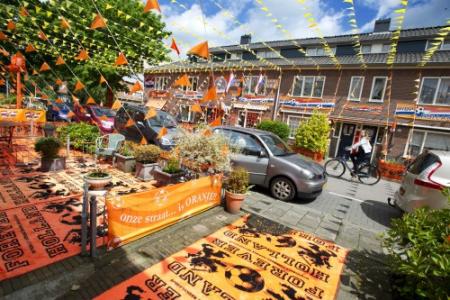 Nederland in ban van Oranje