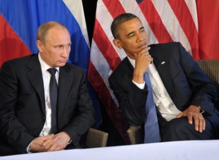 Obama en Poetin roepen op tot vrede in Syrië