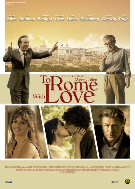 Filmposter To Rome with Love