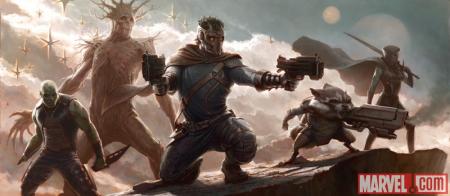 Concept art The Guardians of the Galaxy