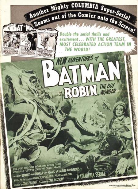 Batman &amp; Robin 1949 01