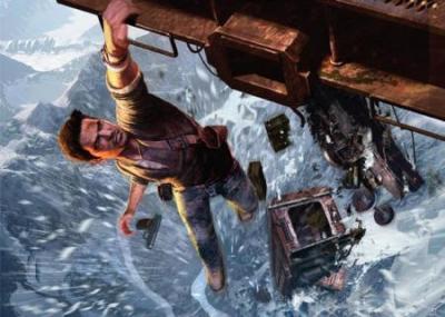 Uncharted hanging ice