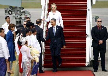 Obama brengt historisch bezoek aan Myanmar