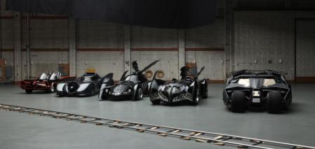 Vijf Batmobiles
