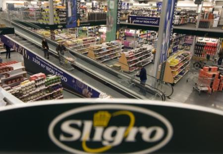 Sligro boekt kleine omzetgroei in 2012