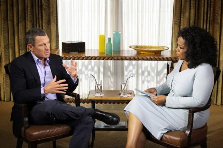 In een uitgebreid interview met Oprah Winfrey bekende Lance Armstrong dopinggebruik. (Foto: Pro Shots)
