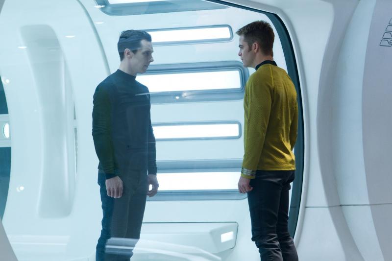 Star Trek Into Darkness: Benedict Cumberbatch en Chris Pine
