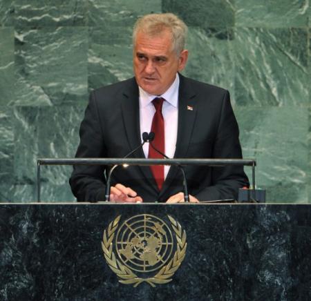 Ontmoeting presidenten Servië en Kosovo