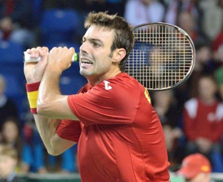 Spanje op achterstand in Daviscup