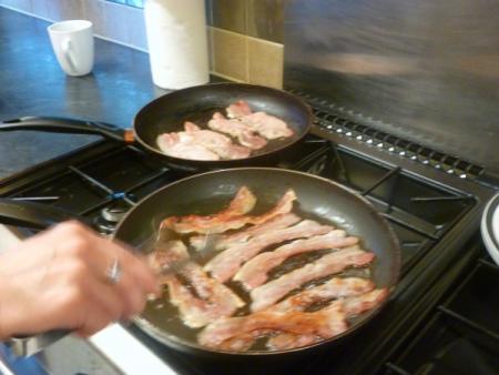 Bacon bakken