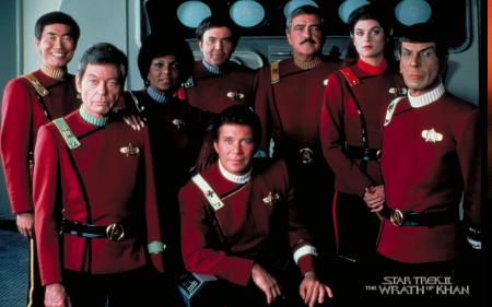 De crew van de USS Enterprise