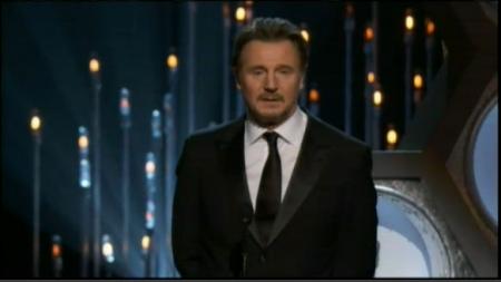 Liam Neeson presenteert 3 van de 6 genomineerden voor beste film