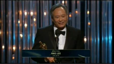 Ang Lee wint regie-Oscar voor Life of Pi