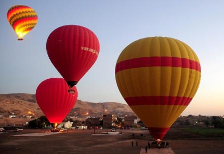 19 doden door crash met luchtballon in Egypte