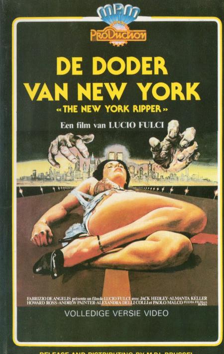 The New York Ripper vhs
