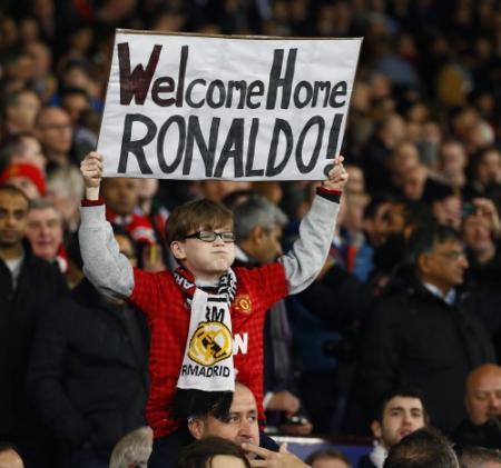 Ronaldo verlegen van United-fans