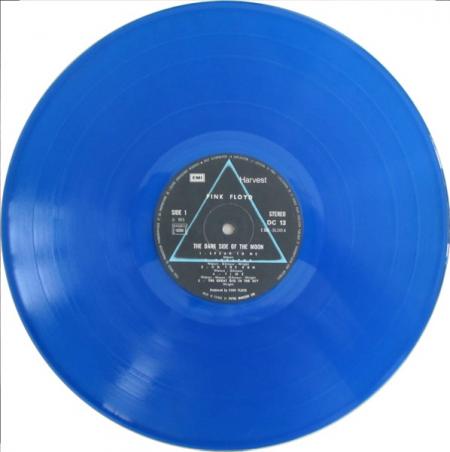 The Dark Side of the Moon Frankrijk Blauw vinyl