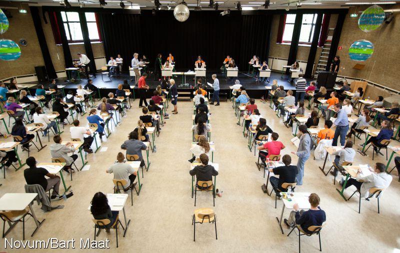 Warmte geen spelbreker op eerste examendag (Foto: Novum)