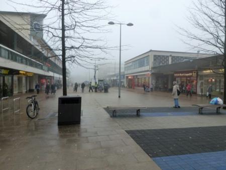 Willow Place shopping centre in Corby
