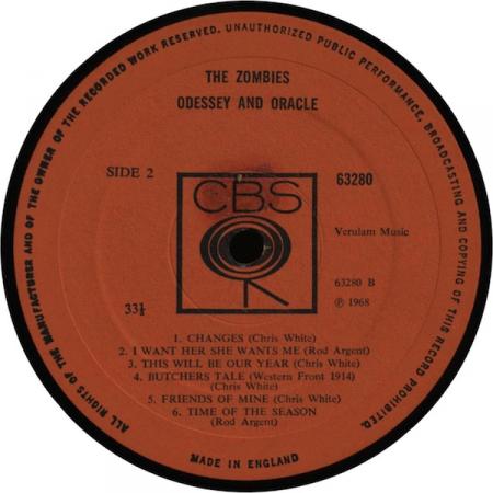 Odessey And Oracle B