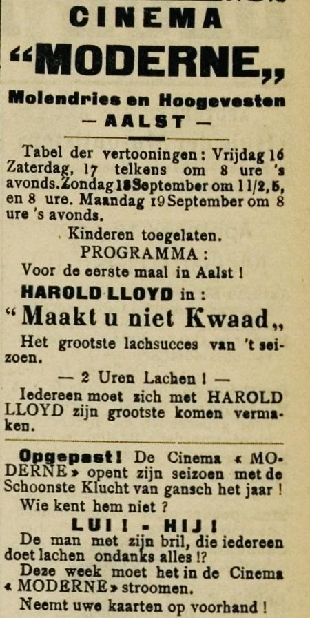 Uit de Recht en Vrijheid van 18-09-1927