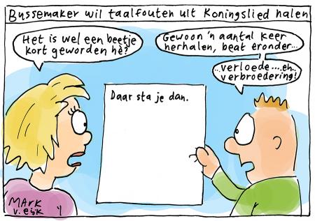 cartoon_vaneijk_koningslied (Foto: mark van eijk)
