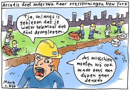Cartoon door Mark van Eijk