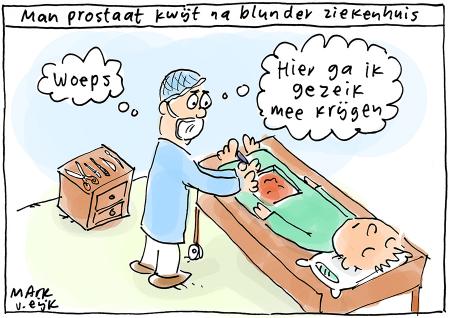 Cartoon door Mark van Eijk