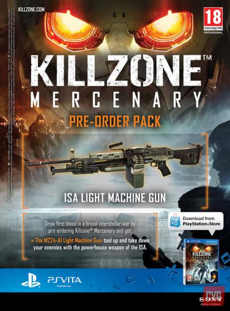 Killzone Mercenary pre-order