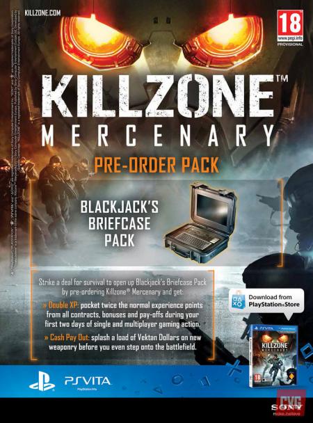 Killzone Mercenary pre-order